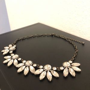 StitchFix | Bronze & Rhinestone Necklace